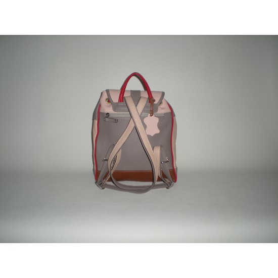 Σακίδιο Πλάτης Kap 1000 Πολύχρωμο Σε Δέρμα Dollaro Ιταλίας