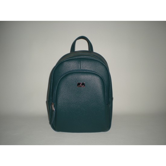 Σακίδιο Πλάτης Kap 1005 Πράσινο Σε Οικολογικό Δέρμα Ελληνικής Κατασκευής 