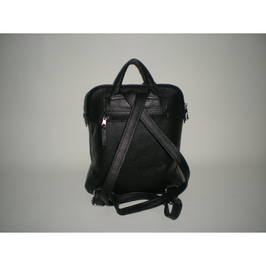 Σακίδιο Πλάτης kap 1006 Μαύρο ή Κόκκινο Σε Δέρμα Dollaro Ιταλίας 